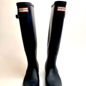 HUNTER ORIGINAL TALL BOOTS SIZE 7